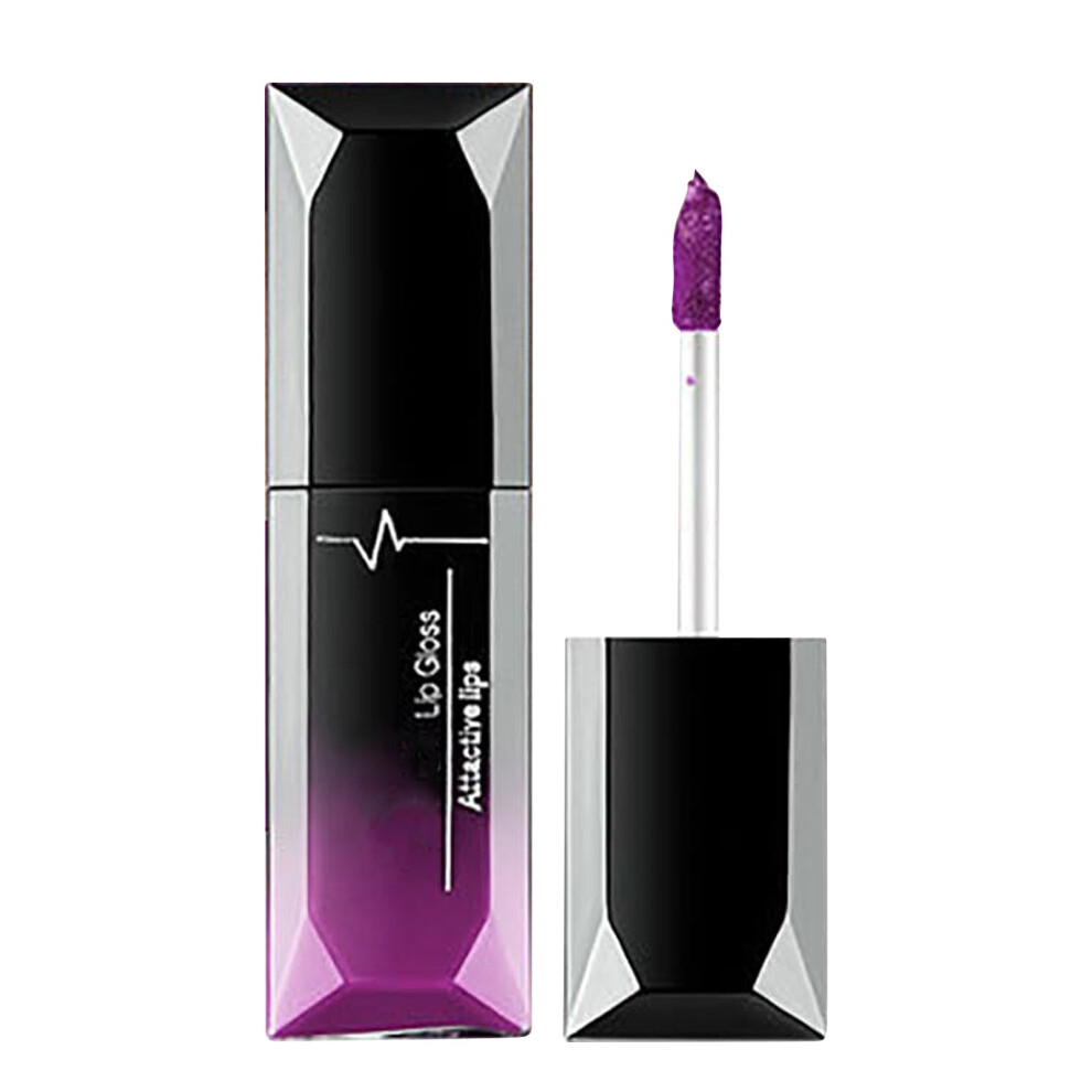 (N) Lip Glaze Matte Mist Liquid Lipstick Makeup Holding Moisturizing Lip Color Non-stick Cup Non-fading Makeup