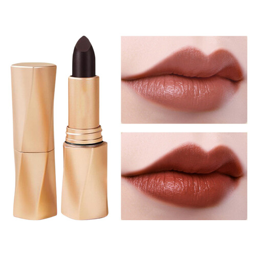 (B) Lipstick Matte Waterproof Paste Color Rendering Temperament Makeup Holding Lipstick 2