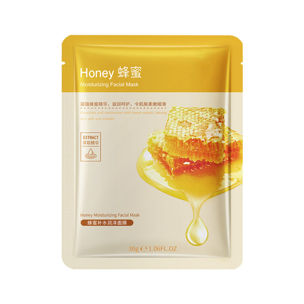 (D) Natural Extract Facial Mask - Pomegranate  Olive  Aloe  Cucumber And Blueberry For Hydration And Nourishment 30ml