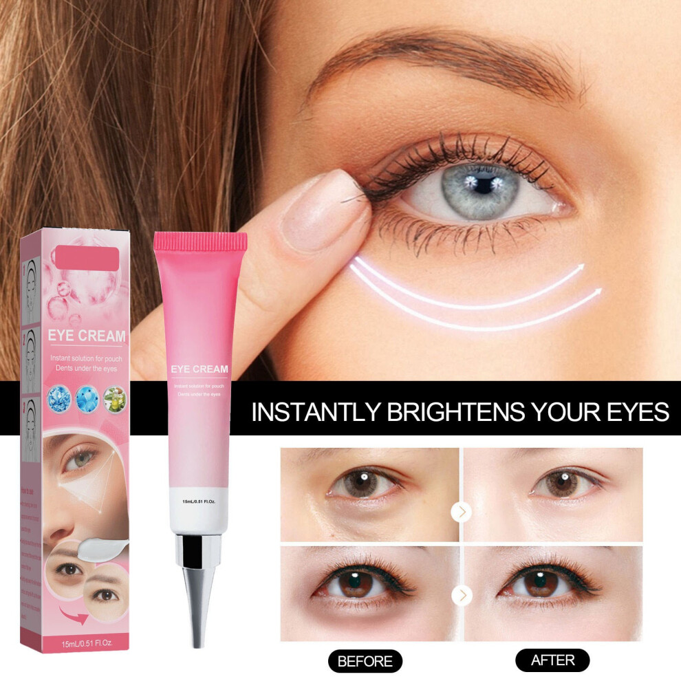 Pink/Dark/Cream () Eye Products Fade Circles And Bags Under Eyes And Fine Lines Eye Serum Brightens Complexion Eye