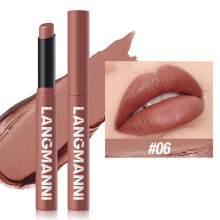 (F) Non Stick Cup Matte Lipstick Velvet Lipstick Long Lasting Matte Lip Gloss Lipstick
