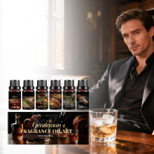 (Multicolor) Men Essences Oil Gift Set Premiums Fragrant Oil For Diffusers For Home 60ml