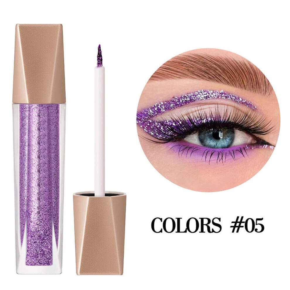 (E) And Eyeliner Pencil Sequin Color Eye Shadow Eyeliner 5ml