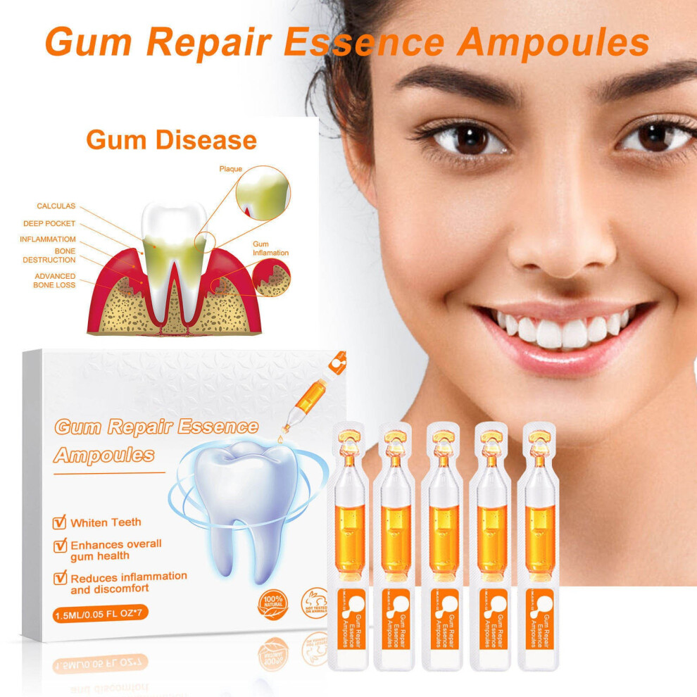 White (White) Repair Ampoules Removing Tartar And Plaque And Various Oral Problems 10.5Ml