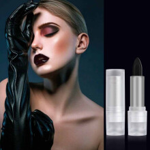 (G) Halloween Ice Lipstick Matte Lip Gloss Gothic Festival Colored Lipstick