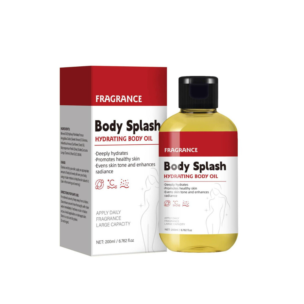 (Multicolor) Body Oil Softens And Moisturizes The 200ml