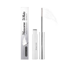 (White) Colored Waterproof Curling Mascara Is Thick And It Does Not Take Off Makeup It Is Waterproof And Does Not Beauty Mascara It Is Easy To Makeup