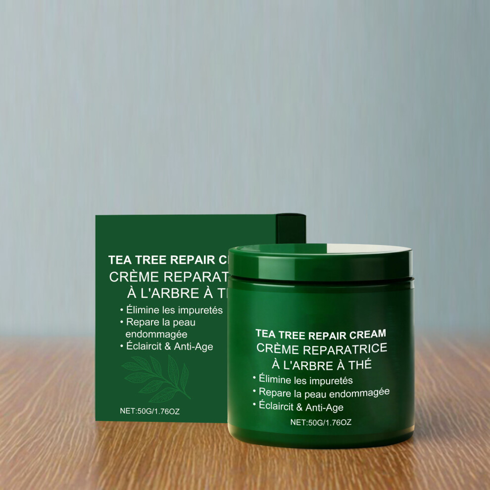 Green/Cream () Soothing Moisturizing Facial Hydration And Wrinkle Daily Care Suitable 50G