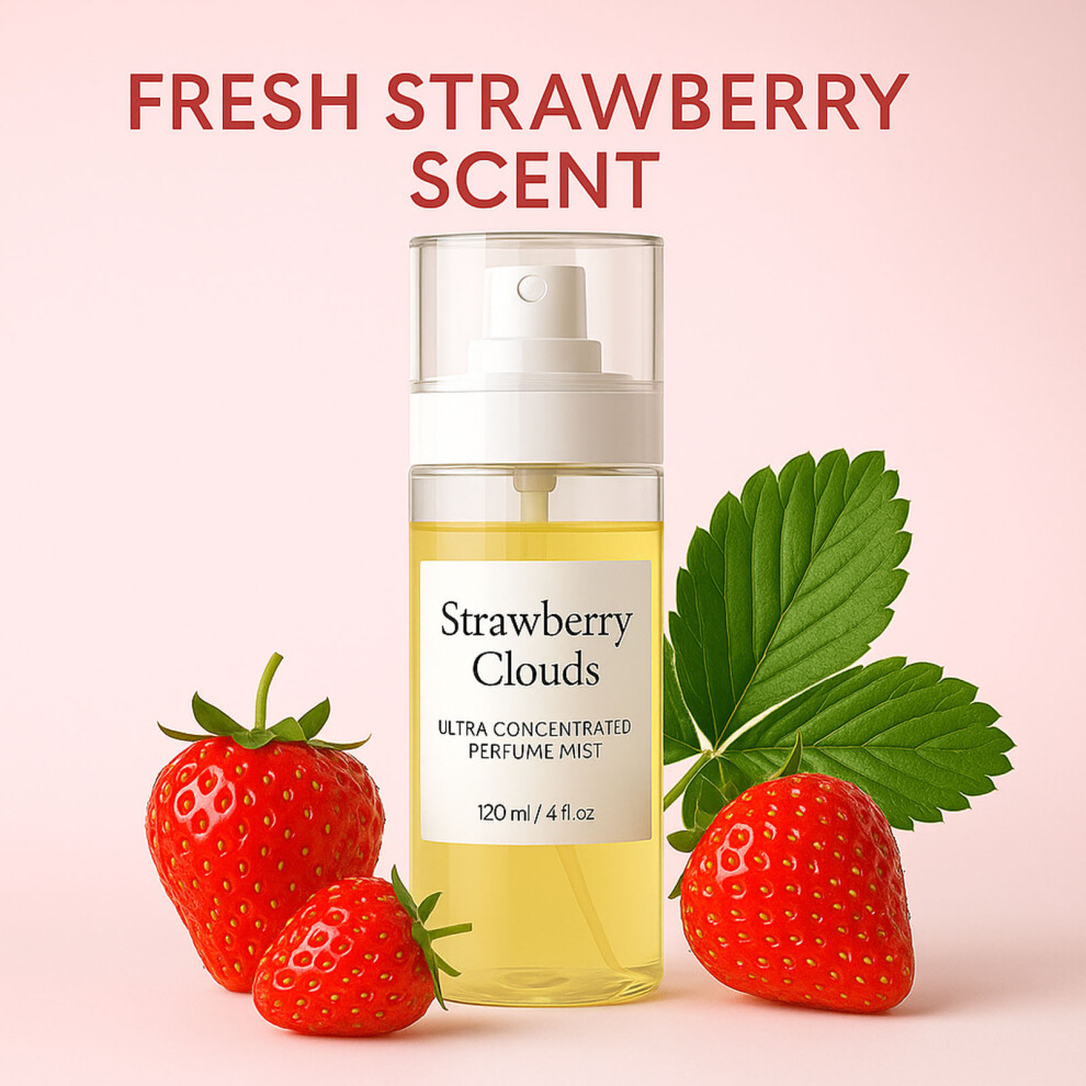 (Yellow) Concentrated Perfume Mist Long - Lasting  Easy - Spray - Scented For All 120ml