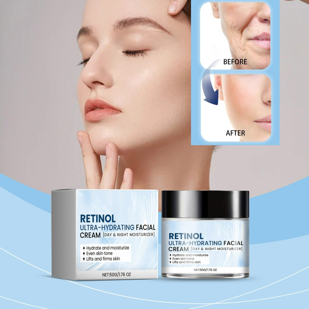 Cream (Multicolor) Brightens Antis-Wrinkle Tighten Facial Enhance Facial Contours Antis-Wrinkle 50G