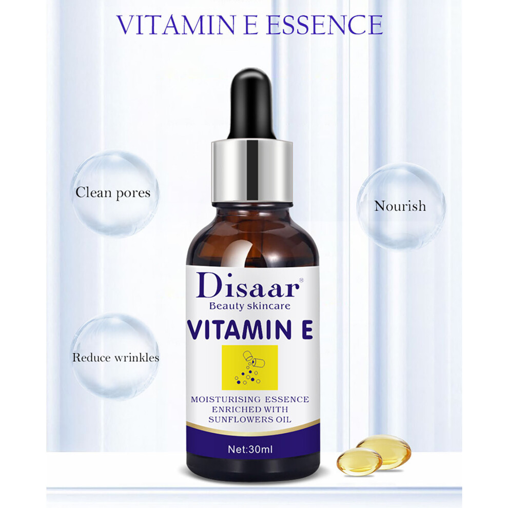 (Multicolor) Moisturizes, Brightens And Hydrates The Face VitaminE Serum 30ML