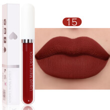 (Q) 18-color Matte Non-stick Cup Lipstick Long Lasting Lip Gloss