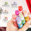 (Multicolor) Lipstick Case Moisturizing Fruit Lipstick 6pcs 7
