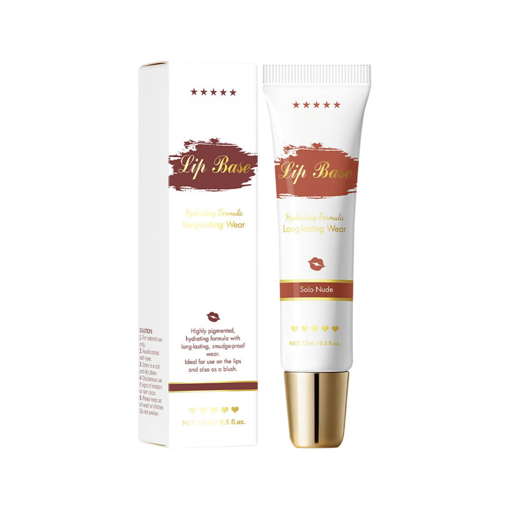 Cream (A) Lip Base And Delicate Matte Lip Multi-Purpose Blush Lip