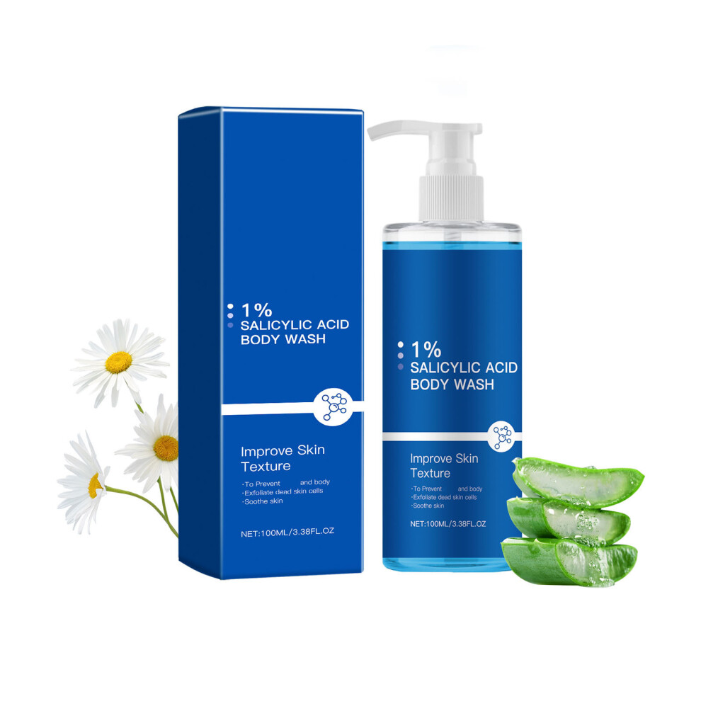 White (White) Cleansing The Body Is Continuously Retaining Fragrances Moisturizing And Smoothing The Shower Gel 100Ml
