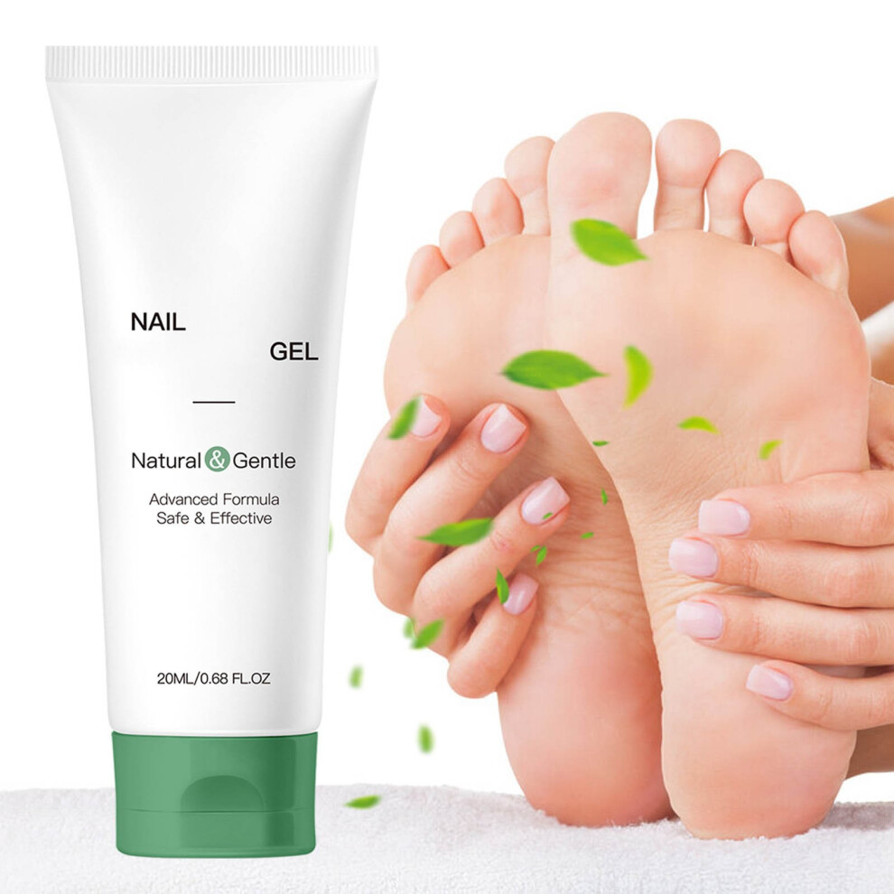White/Cream () Nail Gel Moisturizing Foot Care 20Ml
