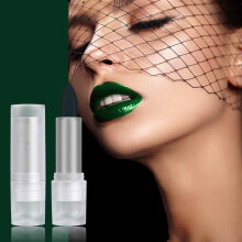 (E) Halloween Ice Lipstick Matte Lip Gloss Gothic Festival Colored Lipstick