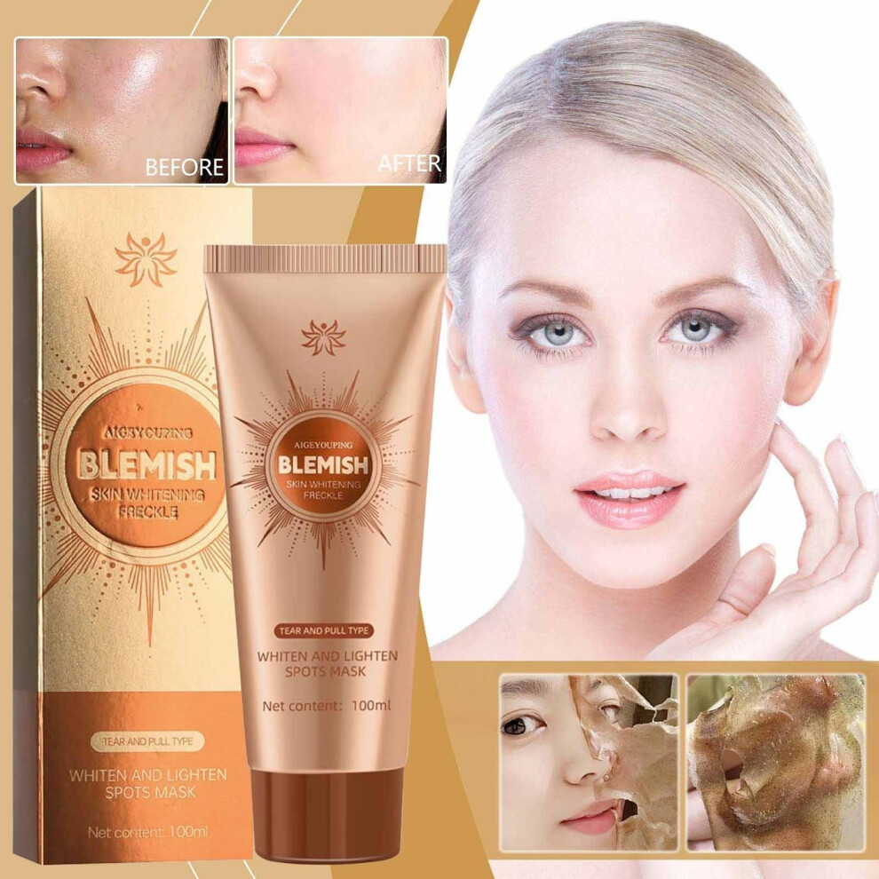 (Multicolor) And Lightening Facial Mask Wash  Tearing Facial Mask