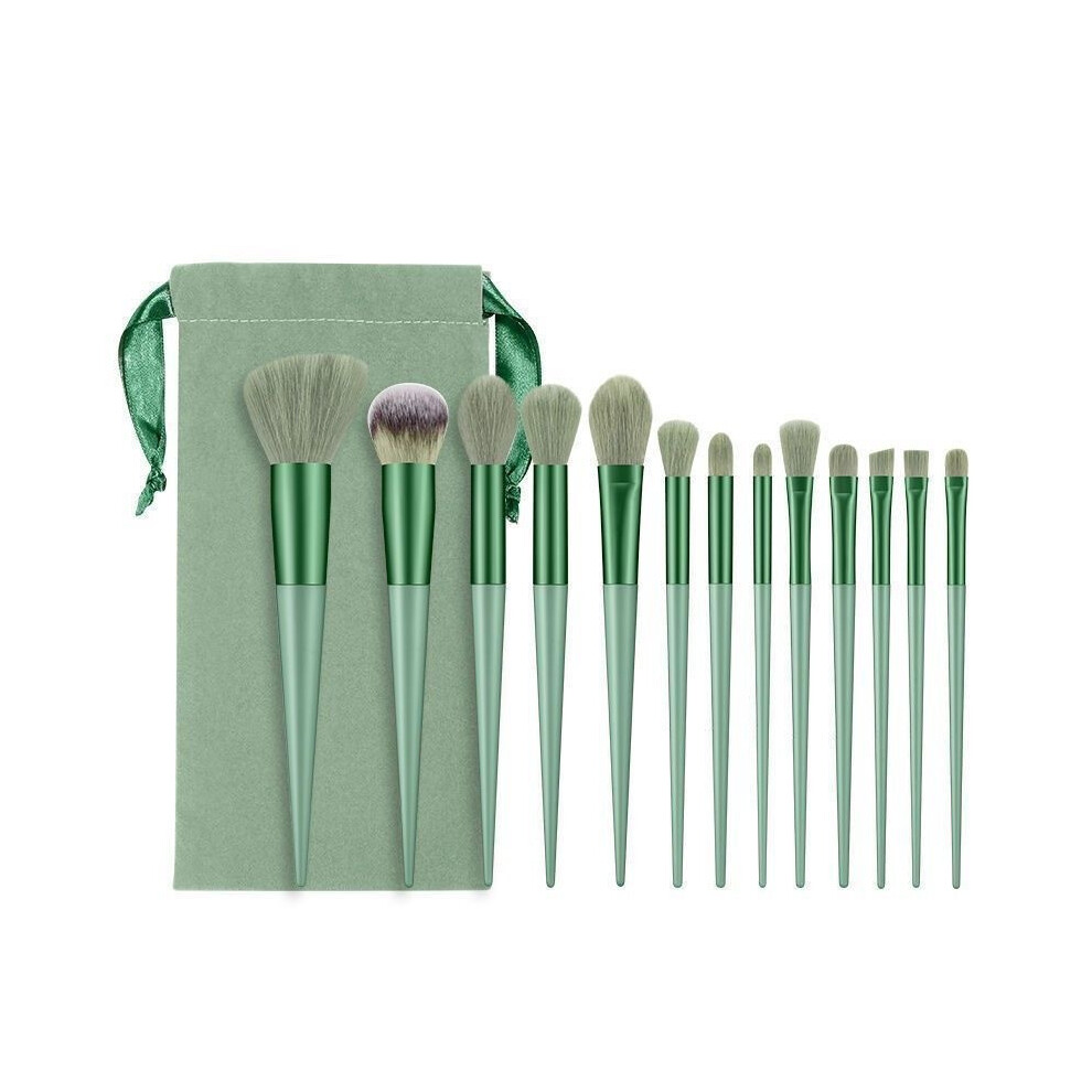 (A) 13 Makeup Brush Set Beauty Makeup Brush Blush Loose Powder Brush