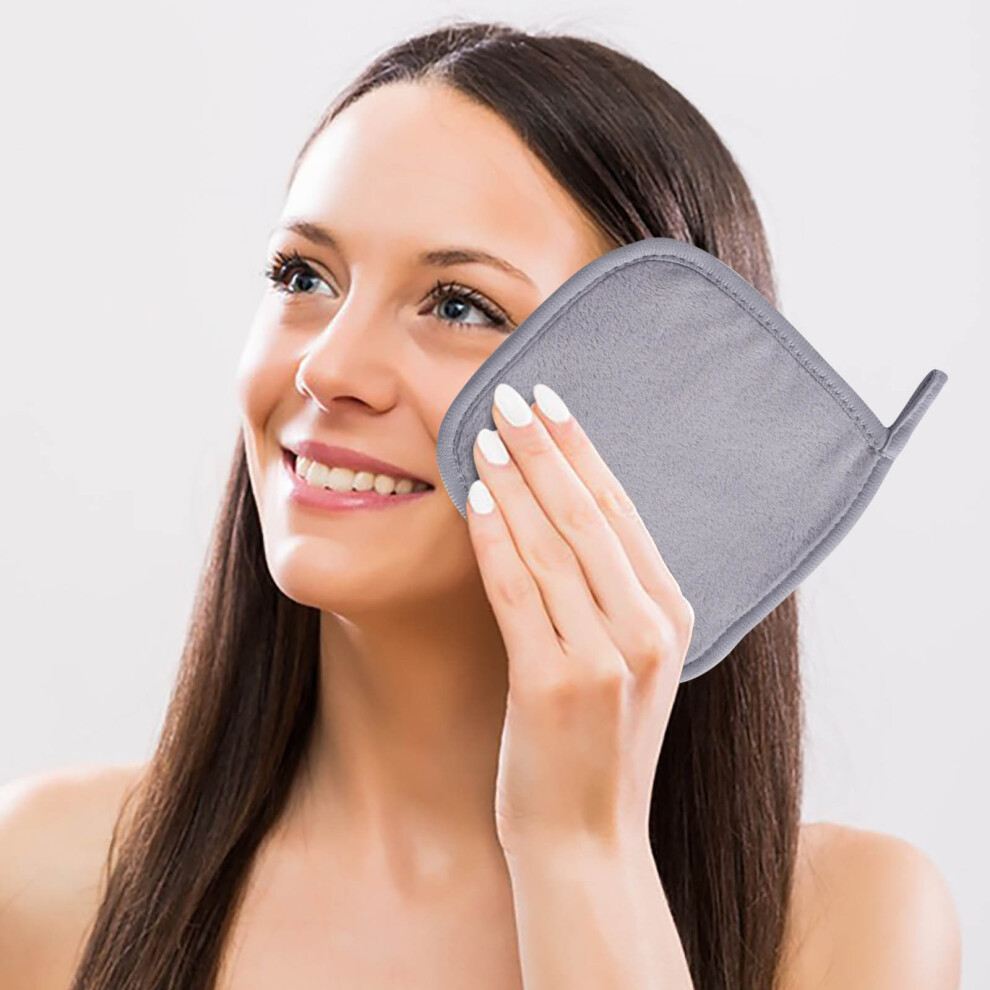 (A) Water Absorbing Small Square Towel  Cleaning Face Towel  Lazy Person Washing Makeup Remover Towel