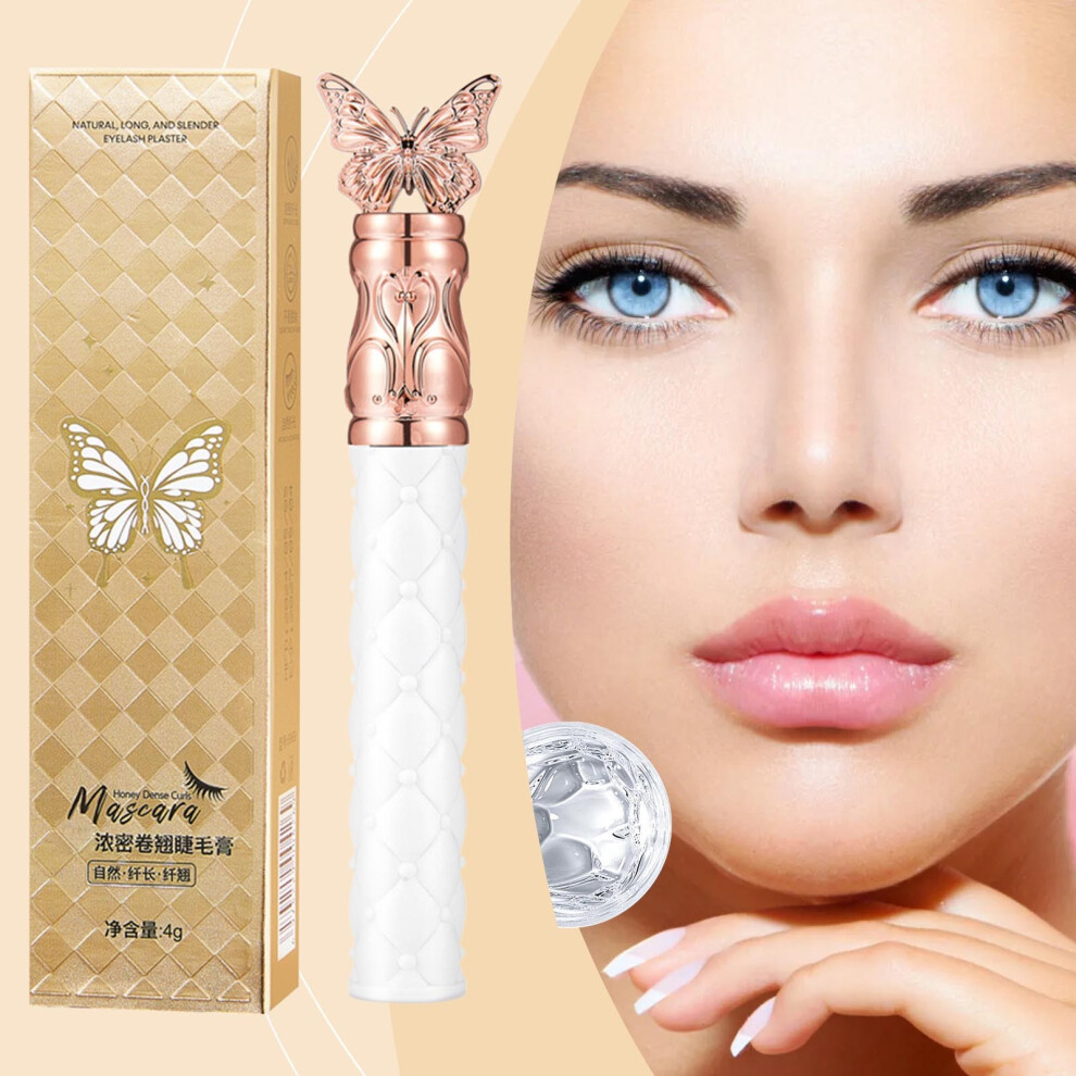 Gold (Gold) Lash Mascara Long Curled Natural Long-Lasting No Smudging Makeup Party 4G