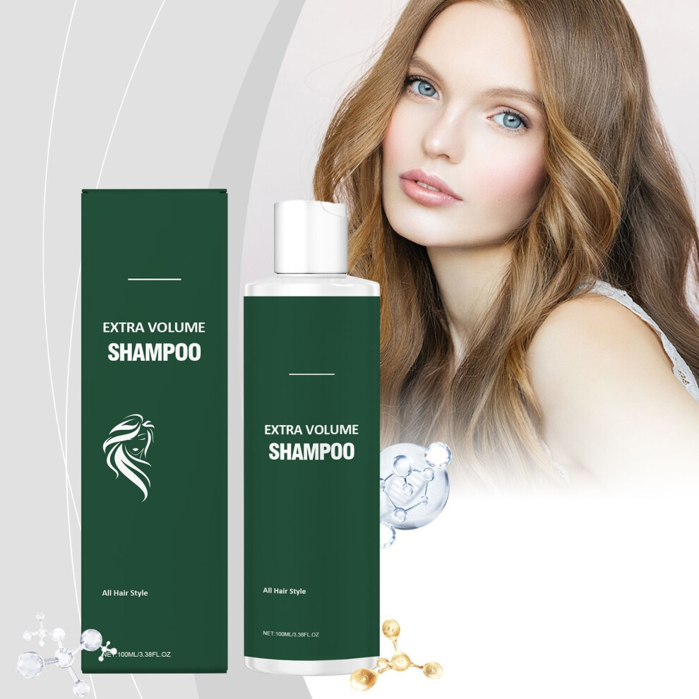 Green (Green) Shedding Shampoo Nourishes Moisturizes Repairs Replenishes And Nourishes Hair Care It Is Strong Shedding And Increases Fluffiness 100Ml