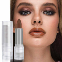 (C) Halloween Ice Lipstick Matte Lip Gloss Gothic Festival Colored Lipstick