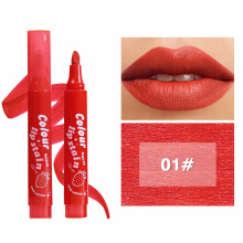 (A) Matte Six-color Lip Gloss Lip Liner Lipstick Touch Film Long-lasting Color3.5ml