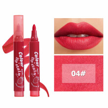 (D) Matte Six-color Lip Gloss Lip Liner Lipstick Touch Film Long-lasting Color3.5ml
