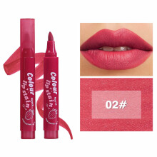 (B) Matte Six-color Lip Gloss Lip Liner Lipstick Touch Film Long-lasting Color3.5ml