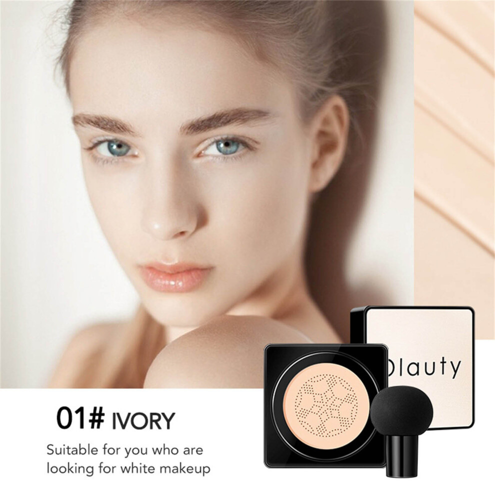 (Pink) Olauty    Cushion  Cream Concealer Liquid Foundation Isolation Cushion
