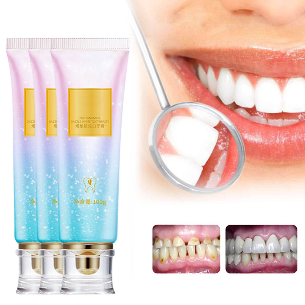 Peach (C) Whitening Toothpaste Cleaning Fresh Breath Bright Tooth Toothpaste 100G