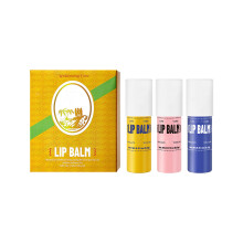 (Multicolor) Perfumed Lip Balm Set Moisturizing Lip Mask Lip Line Lightening And Brightening Lipstick 18.6g