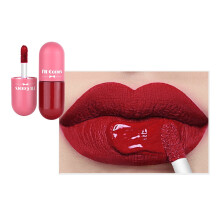 (E) Capsule Matte Lipstick 5 Color Velvety Liquid Lipstick Long Lasting，6ml
