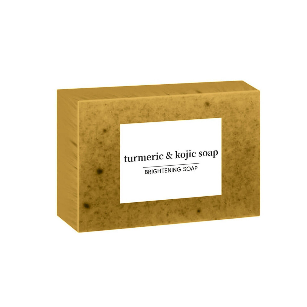 (White) Soap Lemon Turmeric Soap Tablets Cleansing Turmeric Soap Facial And Body Shower Soap Firming Pores And Removing Pigments