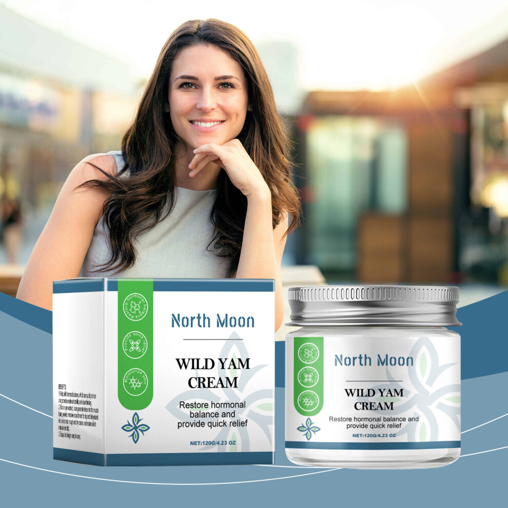 (White) Wilds Yam Cream Moisturizing And Moisturizing Facial Lift Firming Face Cream Facial Ointment Face Cream Fats Yam Extract Face Cream