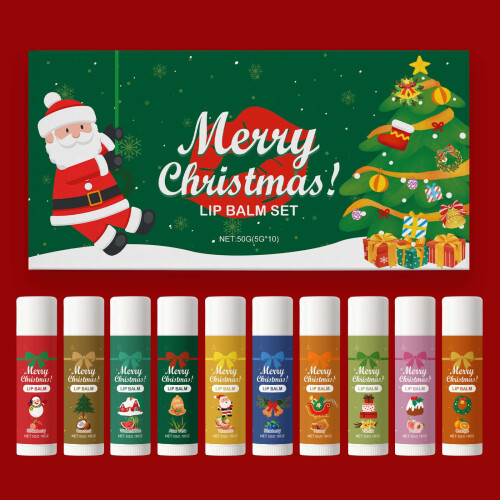 (Multicolor) Christmas Fruit Cracking Lipstick Series Moisturize And Winter 2