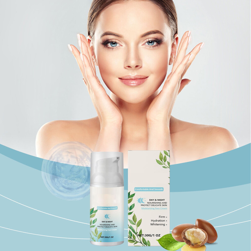 Blue/Cream () Revitalizing Moisturizing Wrinkle Multi Essences Firms Moisturizes Brightens And Evenly Tone 30G