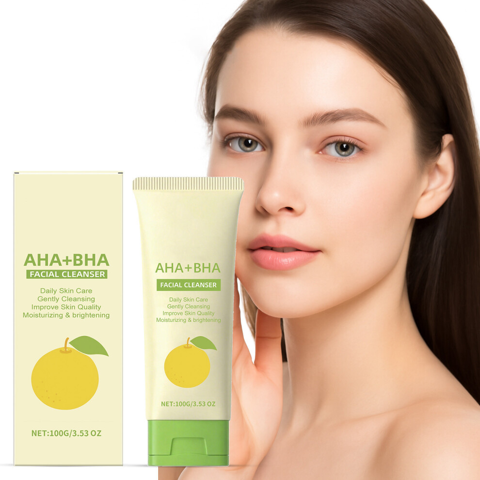 (Multicolor) Foaming Face Wash Junos Extracts Exfoliating Pore Minimizeres Hydrate Glows Up 100g