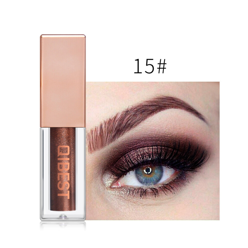 (Q) Pearlescent Liquid Eyeshadow15Color Liquid Eyeshadow High Gloss Liquid Eyeshadow
