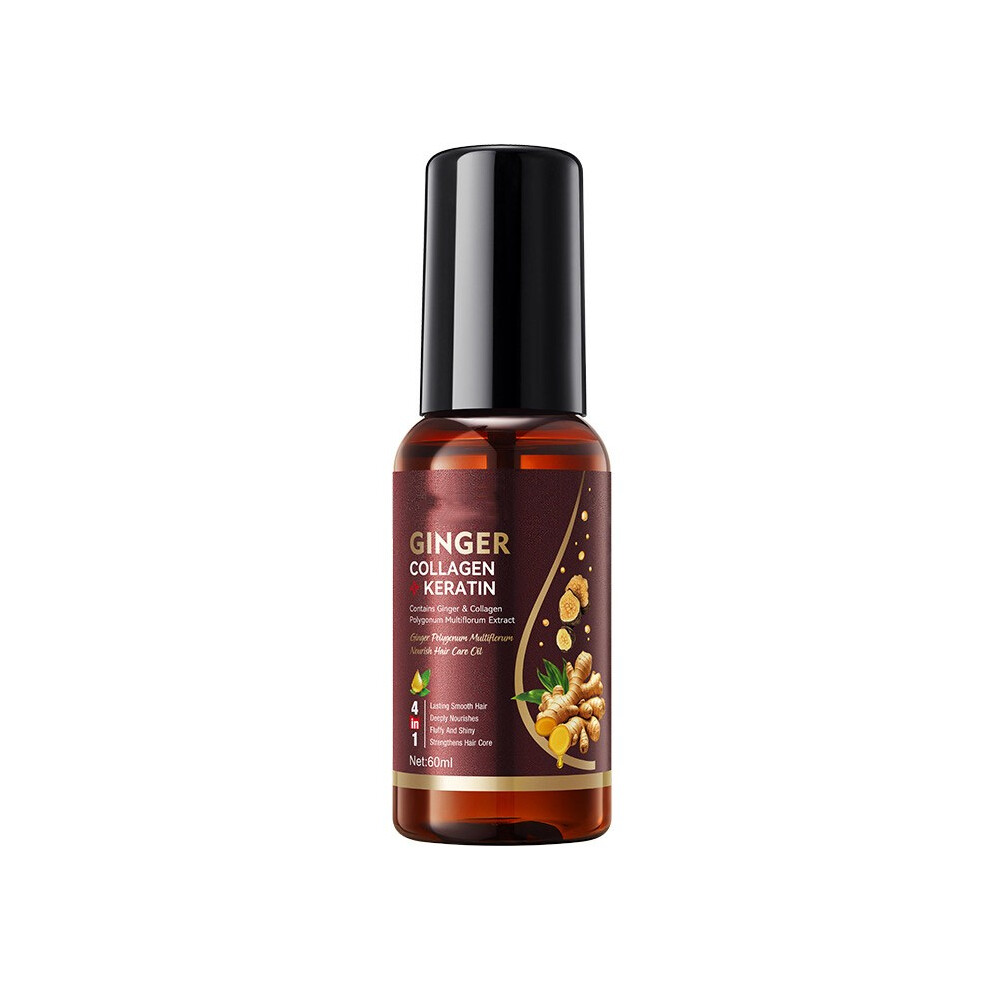 (Multicolor) Ginger And Polygonum Multiflorum  Nourishing Hair Care  Oil 60ml