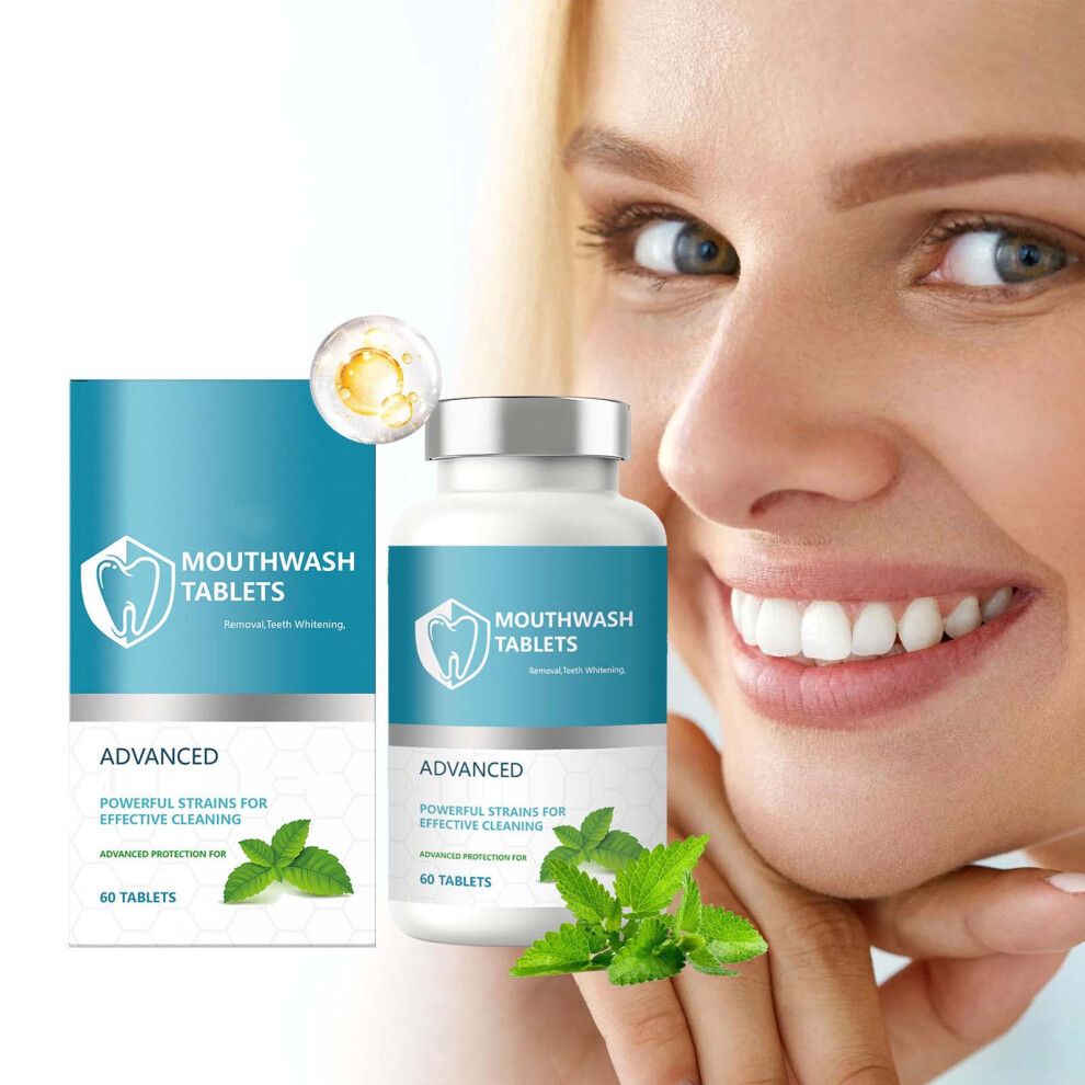 White (Multicolor) And Repairing Mouthwash Granules Safe Protection And Teeth Cleaning Powder Fresh Breath