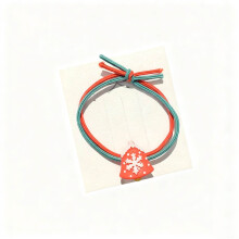 (B) Christmas Headband Children Rubber Cute Princess Headband