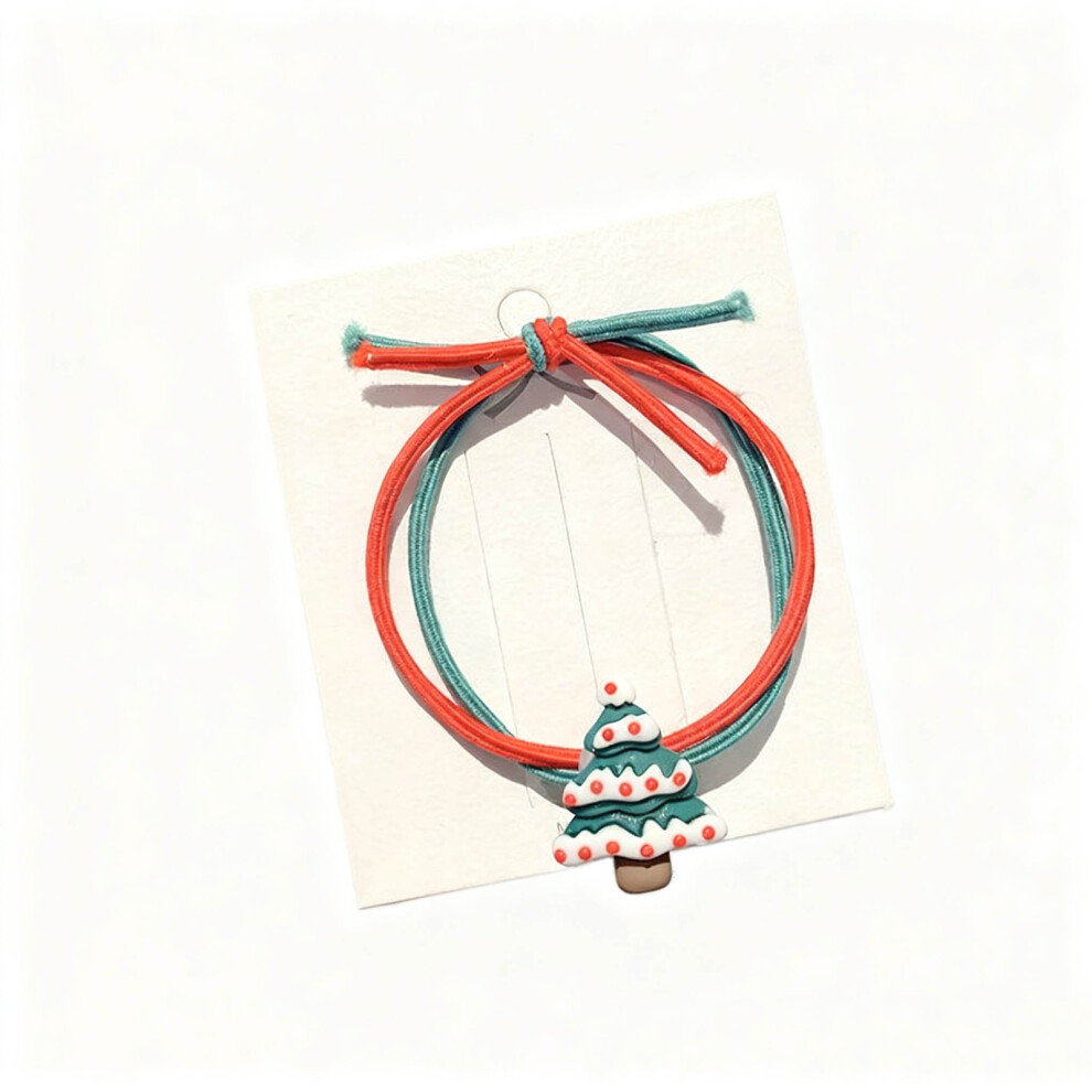 (C) Christmas Headband Children   Rubber  Cute Princess Headband