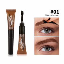 (A) Waterproof Set-up Non-fading 5-color With Brush Head Tear-off Eyebrow Dyeing Mascara