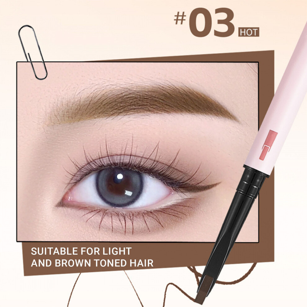 (C) Natural Slim Waterproof Sweat Proof And Not Easily Smudged Eyebrow Pencil