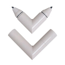 (B) 2025 Folding Double Eyeliner Create Eyeliner Waterproof Eyeliner Tool Beginner Eyeliner Pen 1.5ml At Both Ends