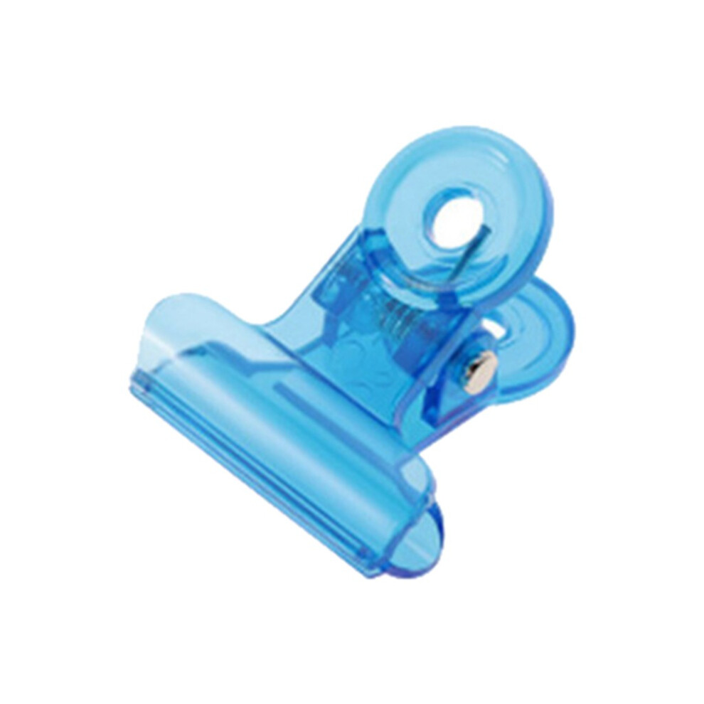 (Blue) Nail Extension Paper C Shaping Clip Fixing Clip Matching Tool