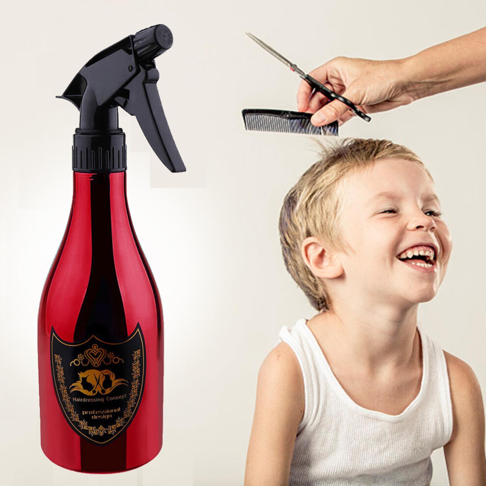 (Multicolor) High Pressure Spray Bottle Hairdressing Spray Bottle Hair Salon Barber Shop Hairdressing Haircut Fine Mist Spray Bottle Plastic Bottle