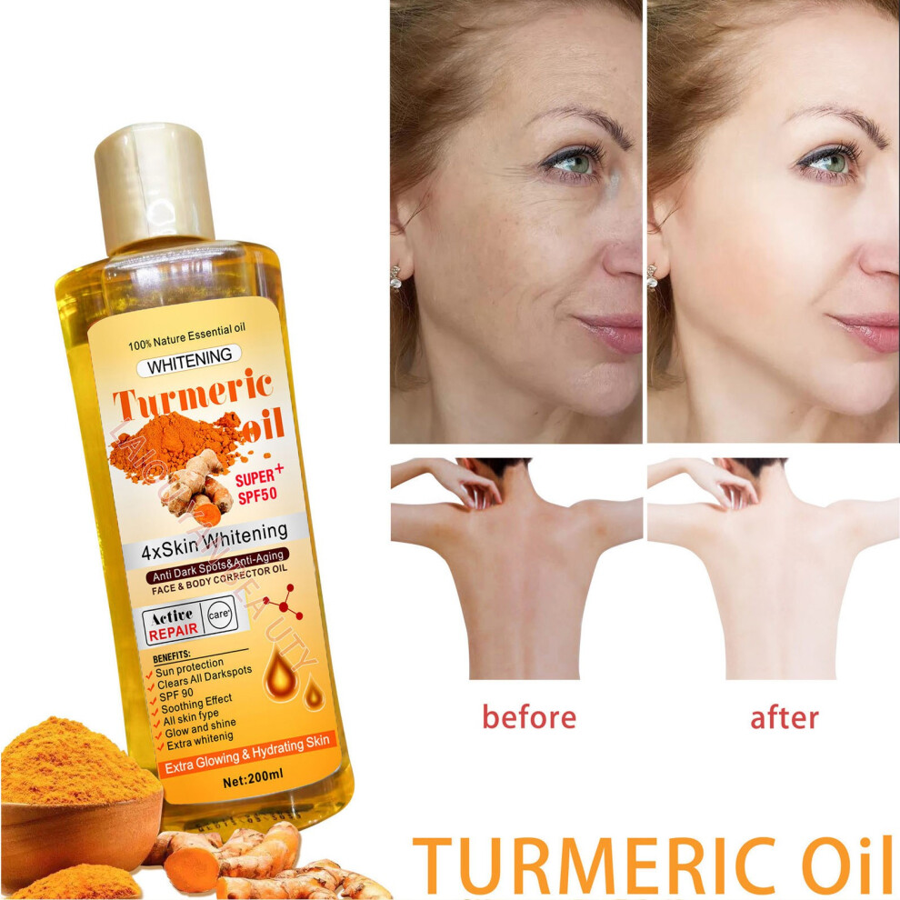 Yellow (Yellow) Moroccan Ginger Butter Oil Facial Body Skin Care Massage Oil Moisturizing Compound Oil Agam Oil 200Ml
